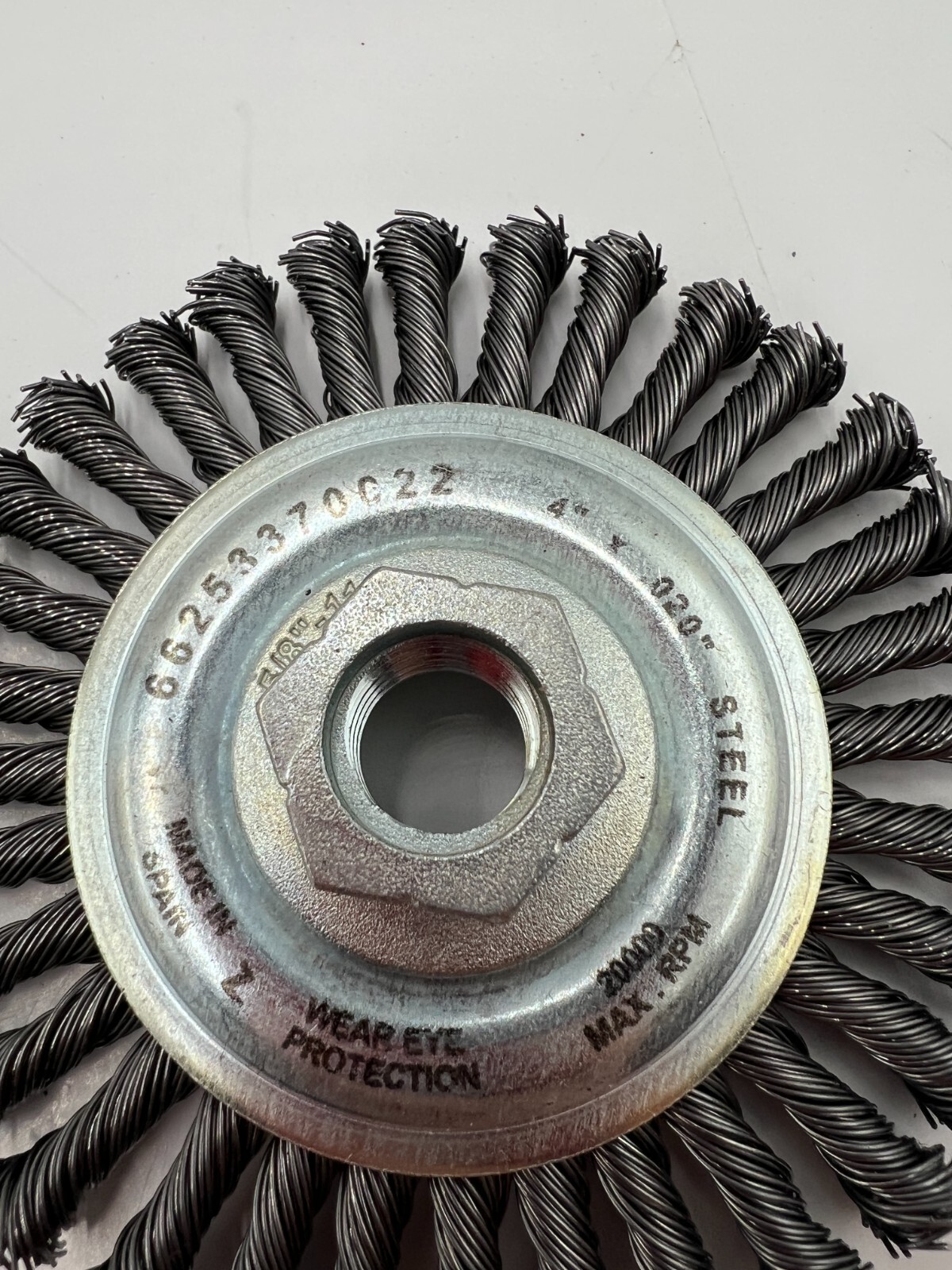 Box of 10 Saint-Gobain Knotted Wire Wheel 66253370022 4″X.020X5/8-11 Stringer