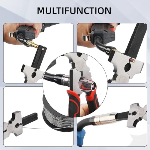 GUTIMORE MIG Welding Tools,22pcs,Chipping Hammer,13.5″ Leather Welding