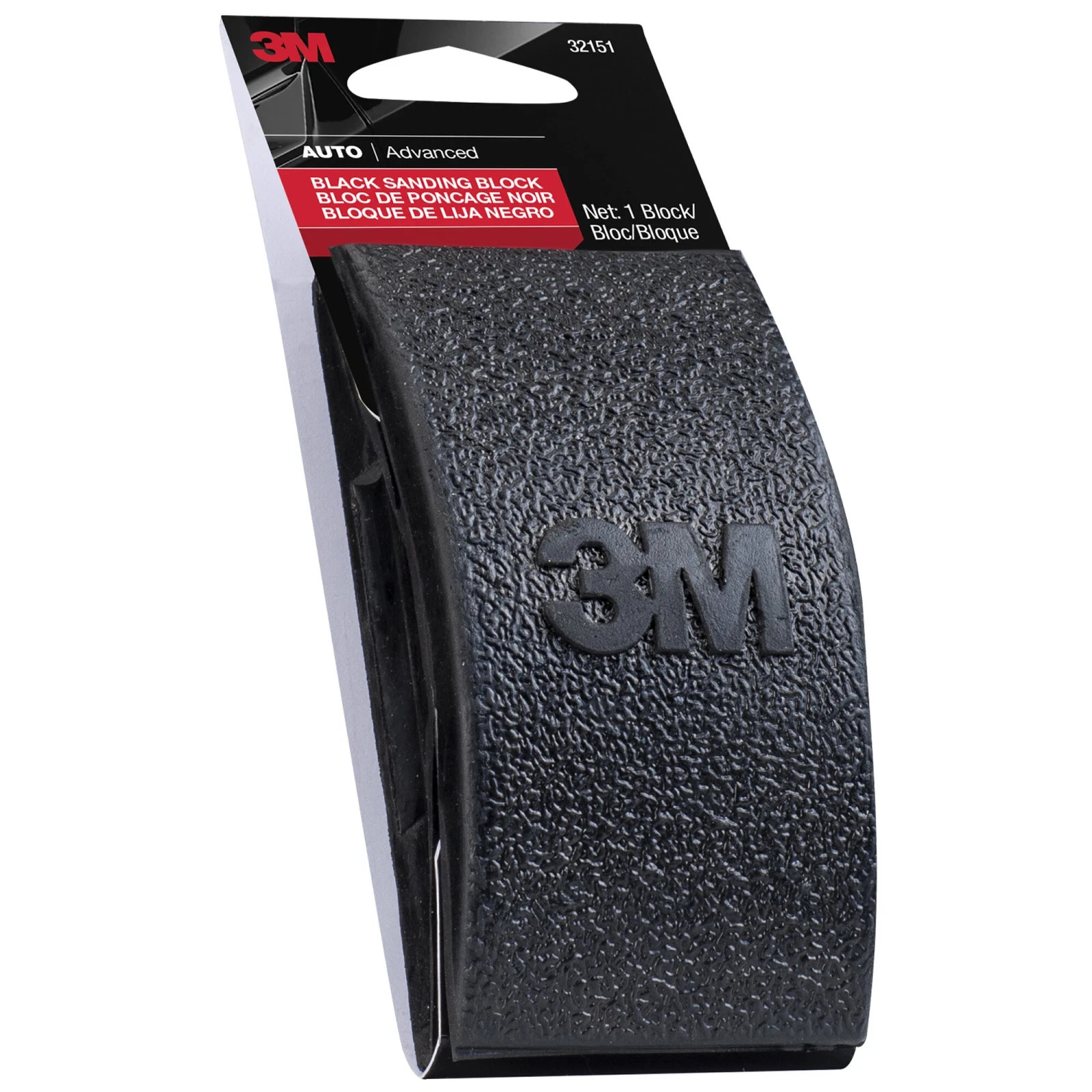 3M Black Sanding Block 32151 Auto Advanced