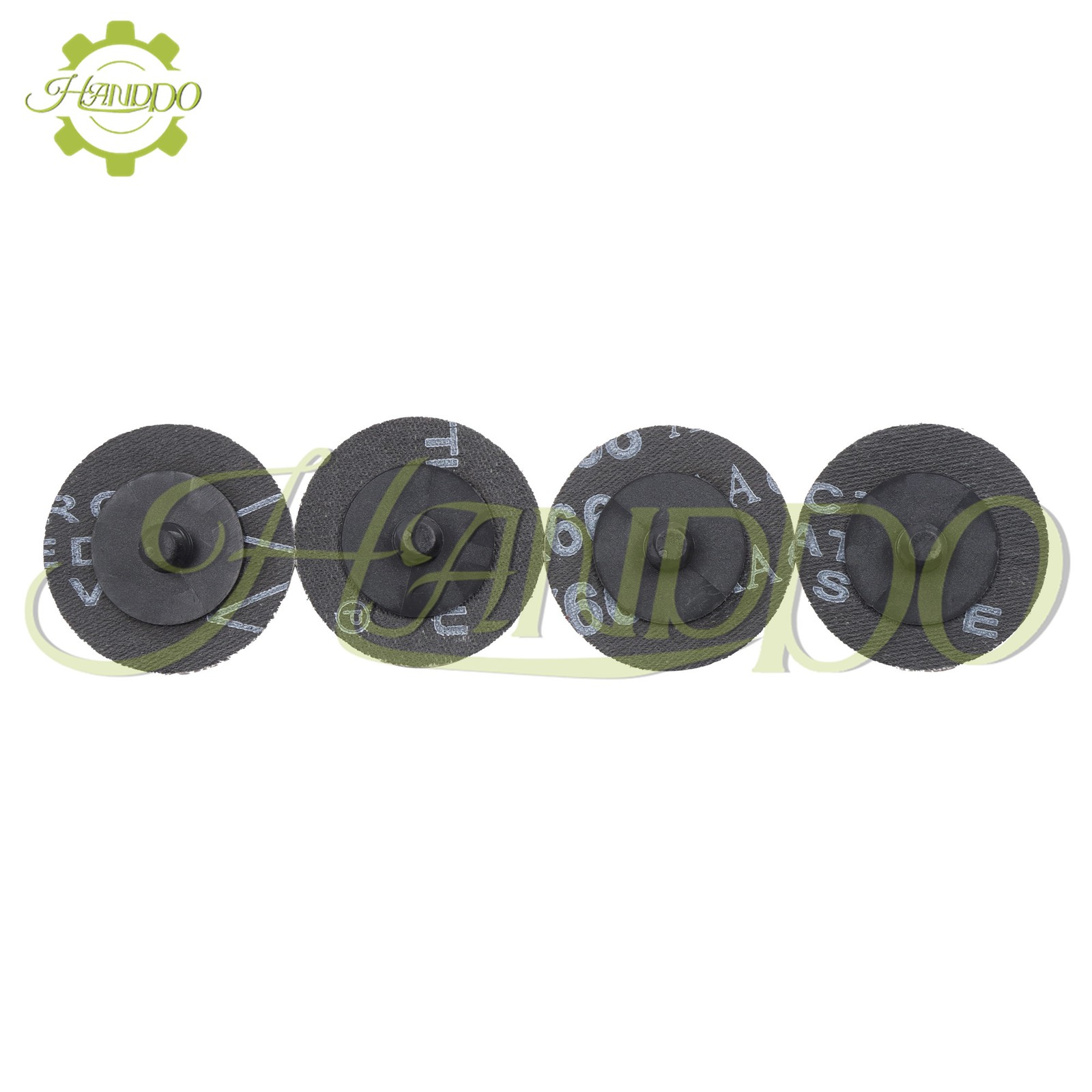 (150 Pc) 2 Inch Sanding Discs 60 Grit Medium Twist lock Die Grinder Sanding Disc