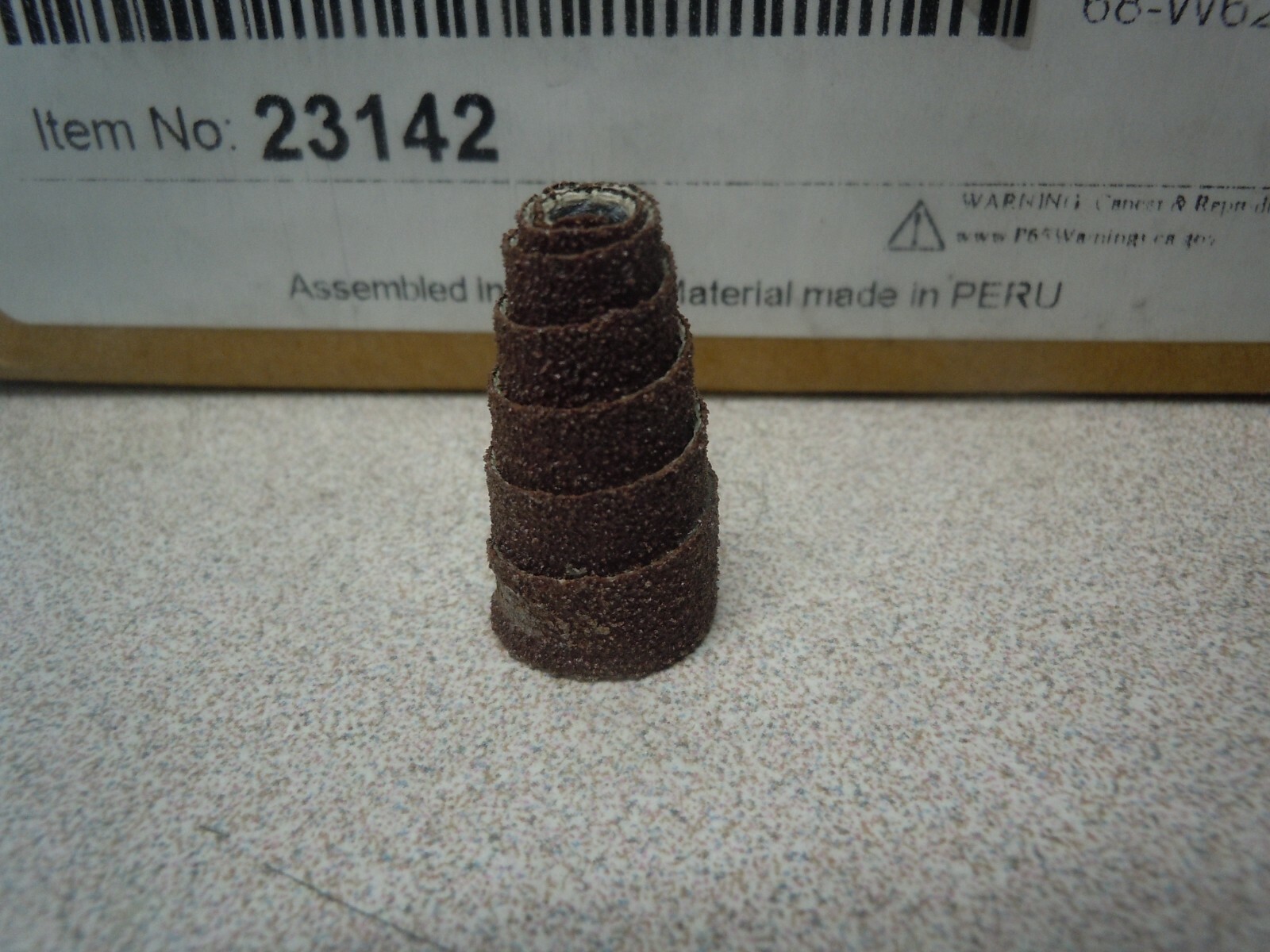 ARC ABRASIVES Ft 1/2 X 1 X 1/8 80 Mfr #: 23142 Box of 75