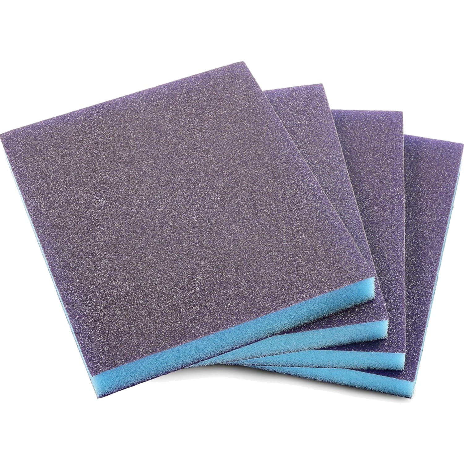 120 Grit Sanding Sponge 4Pcs Washable Reusable Wet Dry Sandpaper