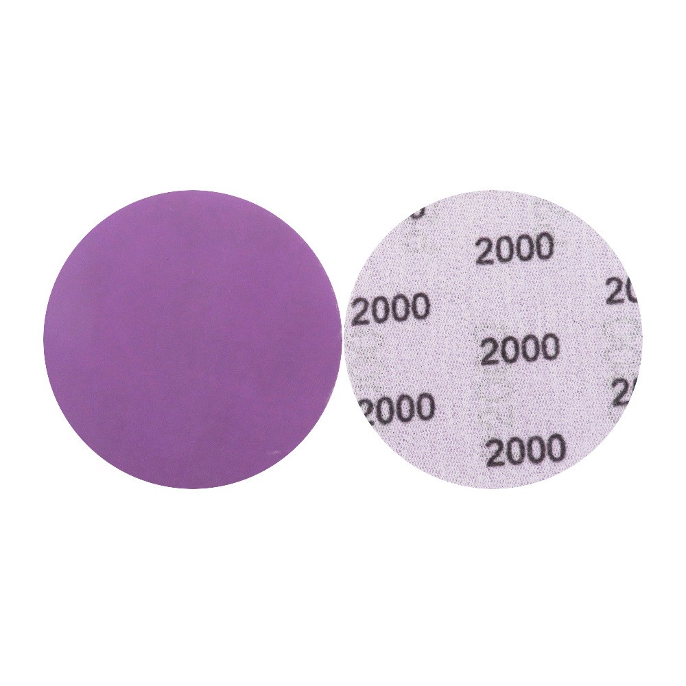 50PCS Hook Loop Sanding Discs 60-10000 Grit for Drill Wet Dry Sandpaper Pad 3in
