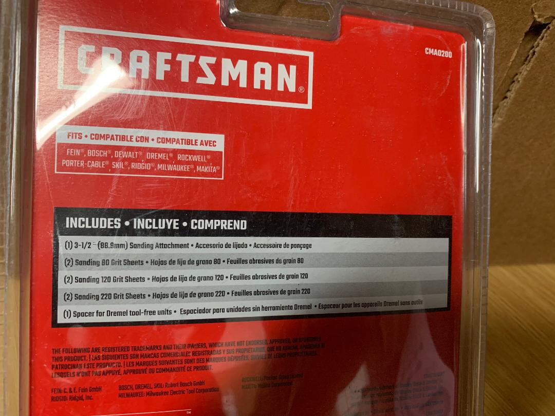 CRAFTSMAN 7-Piece Multi-grade Pack-Grit Sheet;Pad Sandpaper