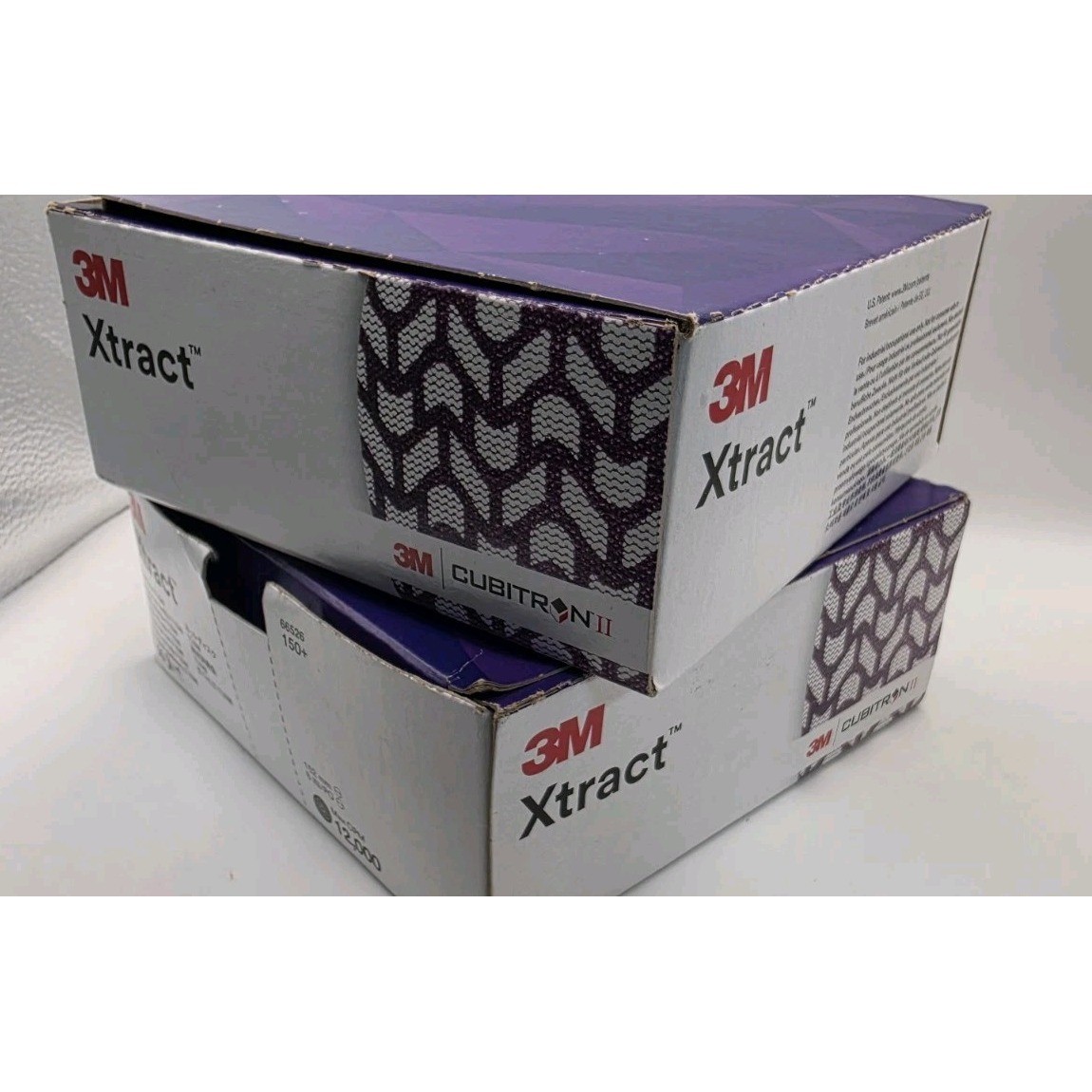 2 Pack 66526 3M Xtract Cubitron II 710W Net Sanding 50 Disc 6 inch 150+ Grit