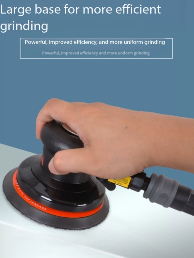 Pneumatic Sander, Air Sander, Pneumatic Polishing, Waxing, and Buffing Machine