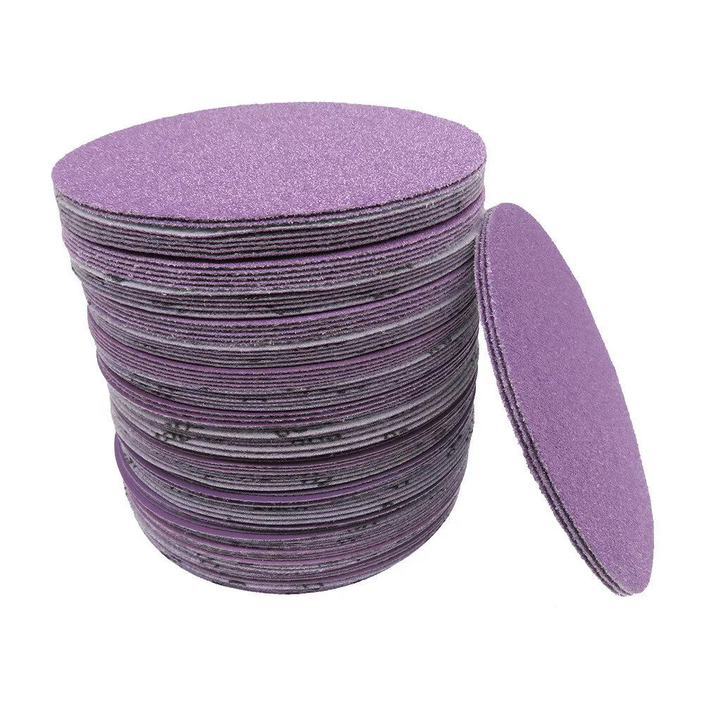 25mm/50mm Wet and Dry Sanding Discs Sandpaper Hook and Loop Pads Grit 60-10000