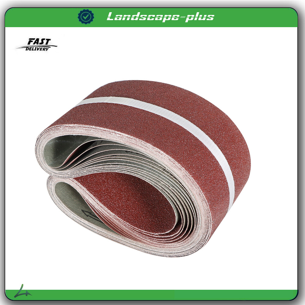 12PCS 4 x 36 NEW Sanding Belts 60 80 120 150 240 400 Grit Belt Sander Sandpaper