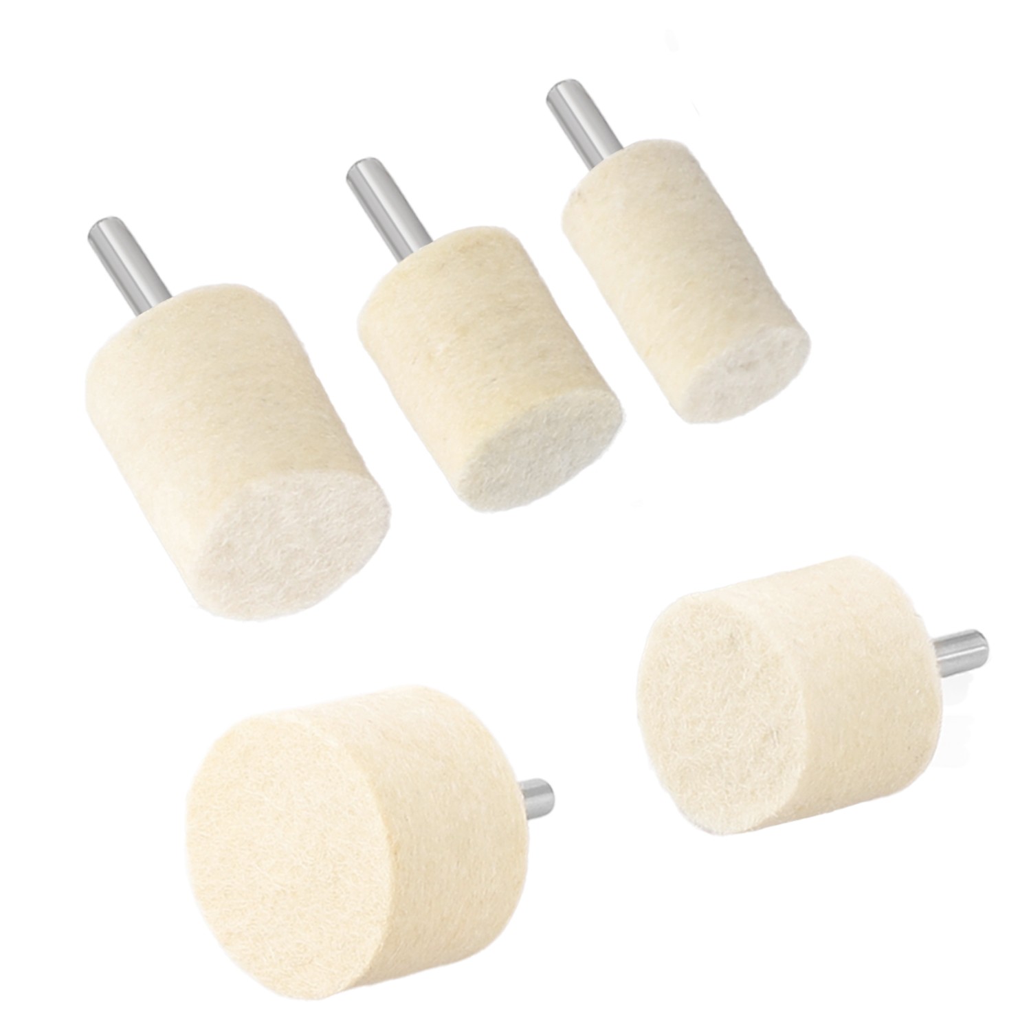 Cotton Aluminum Polishing Wheel kit for Drill Die Grinder compounds Buffing Pads