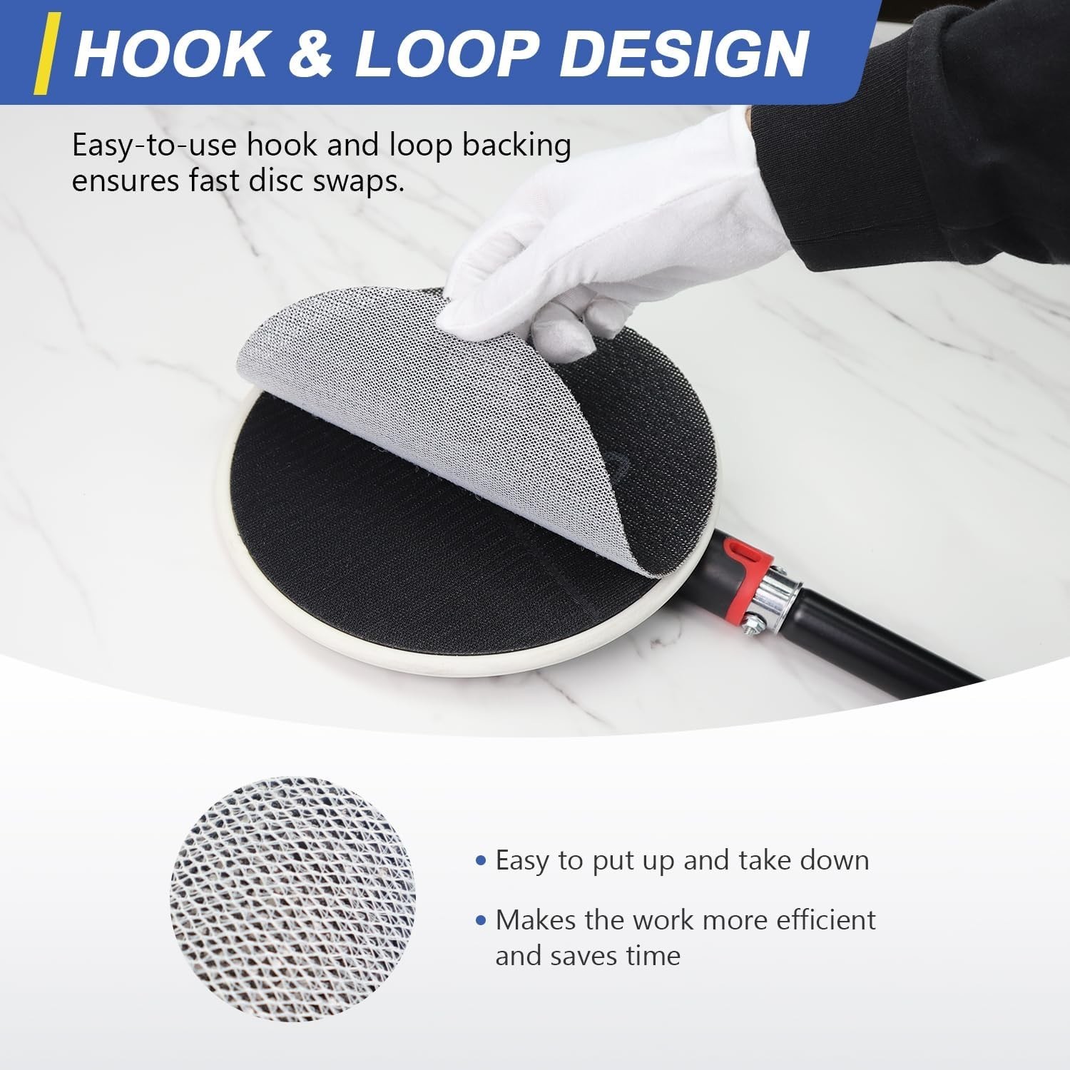 9-Inch Mesh Drywall Sanding Discs – 120 Grit, 10 Pcs for Superior Finishing