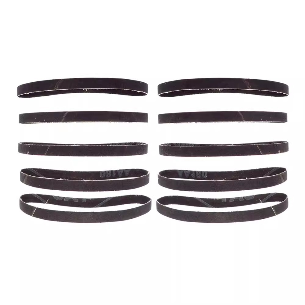 10x330mm Silicon Carbide Sanding Belts Metal Wood Polishing 60/80/100~240 Grit