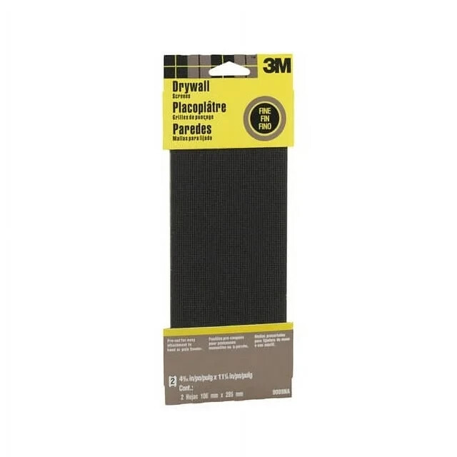 3M 4-3/16 In. x 11-1/4 In. Sanding Screen, Fine (2-Sheets) 9089NA 3M 1 Pack