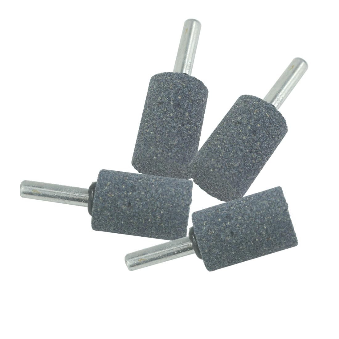 20mm Cylindrical Grinding Stone 1/4″ Shank Aluminum Oxide Mounted Stones Pack 8