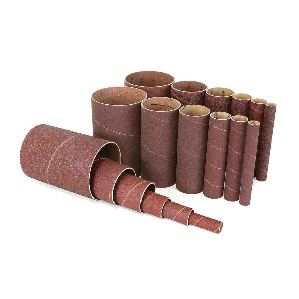 WEN 6510SPC Spindle Sanding Sleeves, Assorted Grits, 18-Pack
