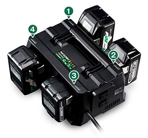 HiKOKI UC18YTSL Multi-port Charger Compatible with 14.4V and 18V Battery