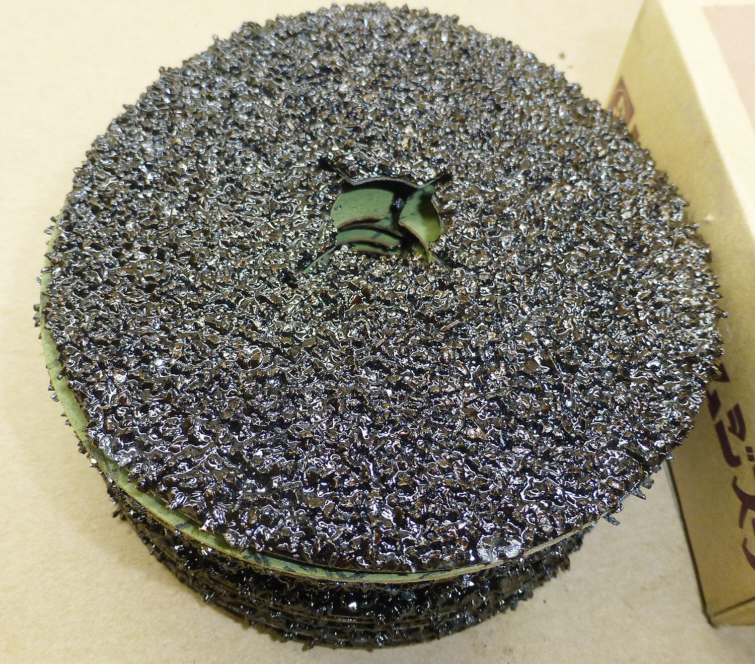 10PCS 100mm (4 inch) 16 grit Sanding Grinding Disc extra course