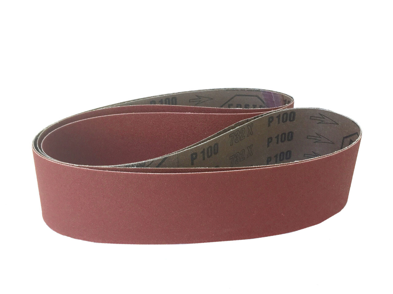 Sanding Belts 2 X 48 Aluminum Oxide Cloth Sander Belts, 6 Pack (400 Grit)