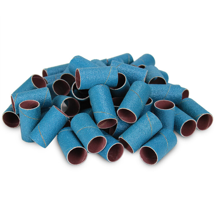 1″ x 2″ Zirconia Spiral Bands, No Lap Sanding Sleeves – 50 Pack