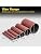 Dark Stone Sanding Sleeves for Oscillating Spindle Sander, Aluminum Oxide, 6-Pac