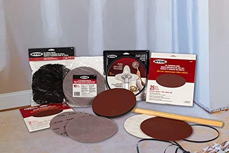 9″ Round Abrasive Sanding Disc, 9″ fits Radial Sander, 25 Pack, 150 Grit