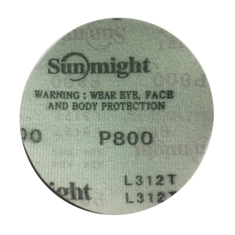 125mm 5 inch Wet Dry Sanding Discs Sandpaper Polyester Film Pads 600-2000 Grit
