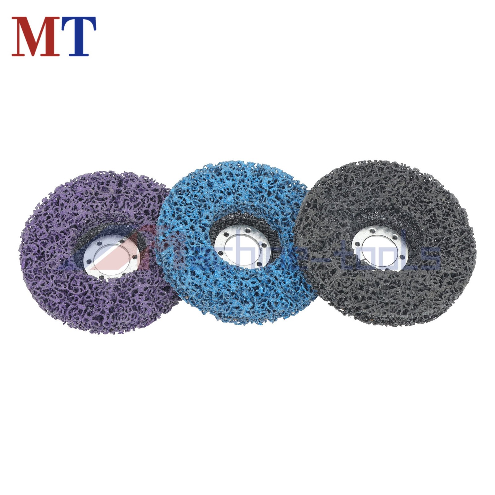 12Pcs 4.5″x7/8″ Strip Discs Wheel Paint Rust Removal Clean For Angle Grinder