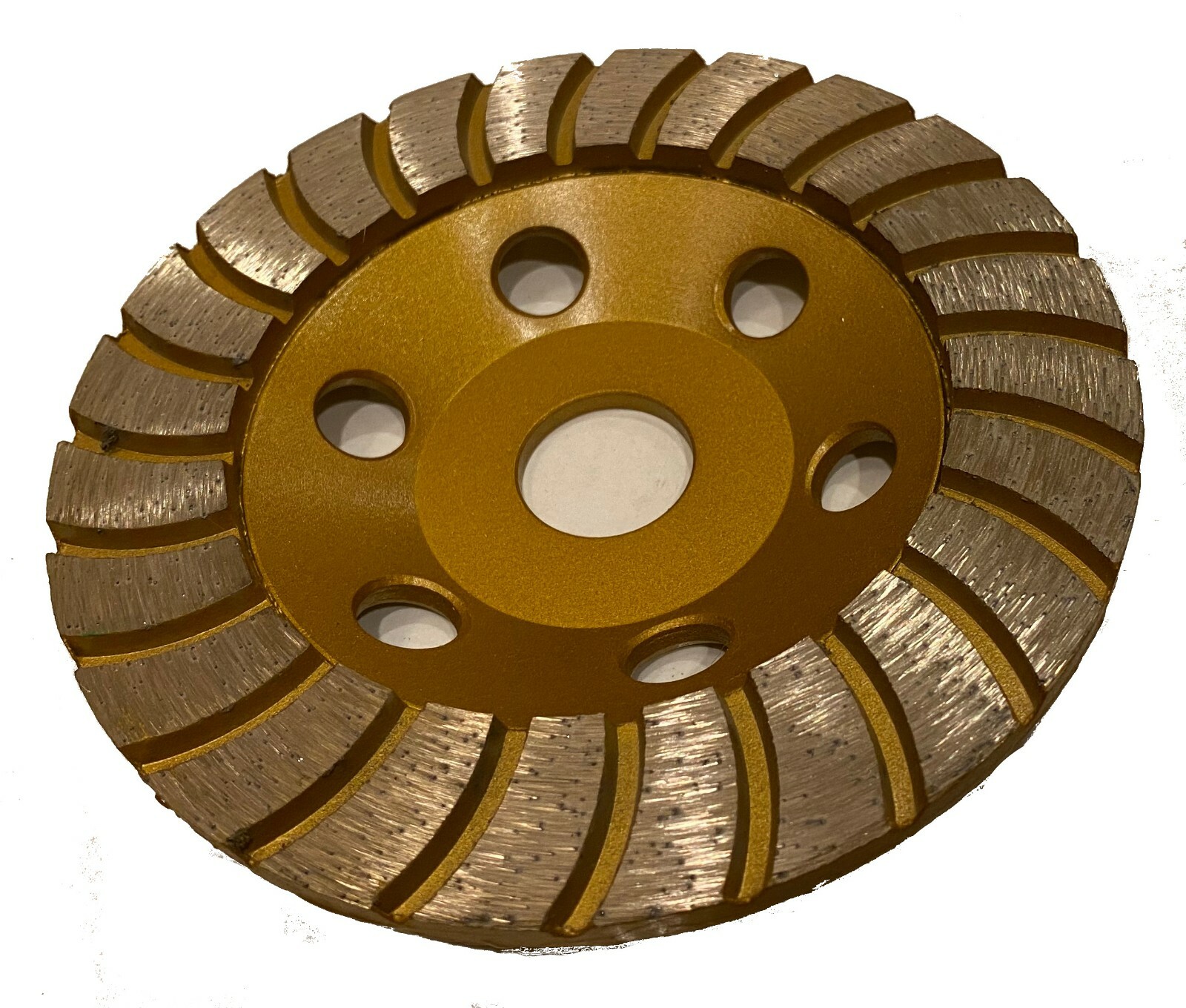 5″ Turbo Diamond Cup Wheels Grinding Concrete,Masonry,7/8″ Non-Threaded