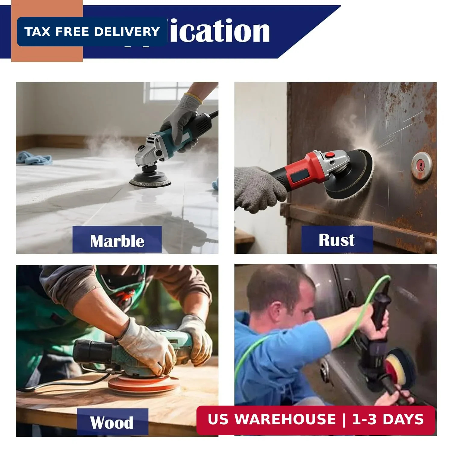 5 Pcs 5 Inches Interface Pads 8 Holes Orbital Sander Foam Pads | Orbital Sander