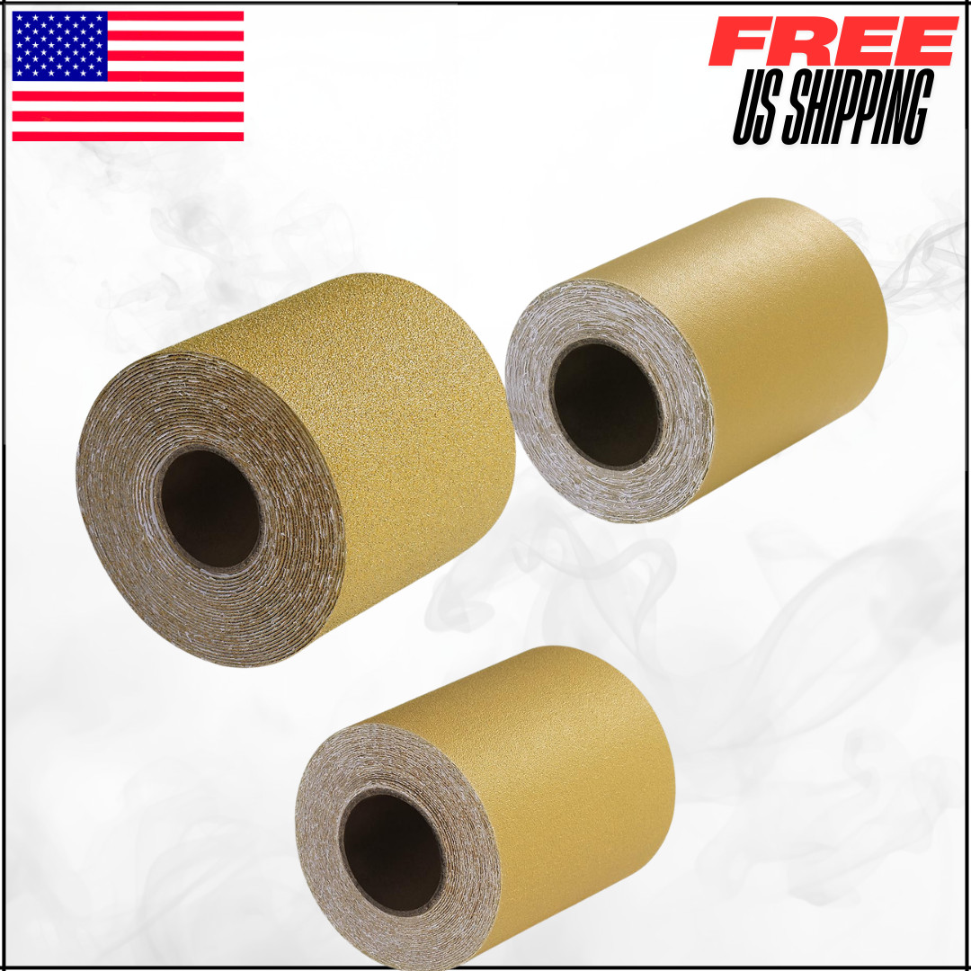 PSA Longboard Sandpaper 80 180 320 Grit Kit 2-3/4″ Wide Stickyback 15 Yards