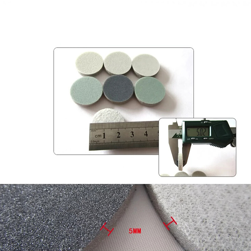 1″ 25mm Sponge Sandpaper Wet And Dry Sanding Discs Self Adhesive 300-3000 Grit