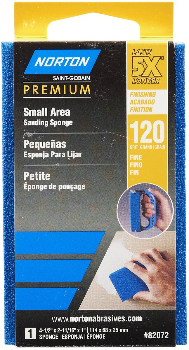 4-1/2″ x 2-11/16″ x 1″ Norton 82072 ProSand 5X Small Area No Size, Color