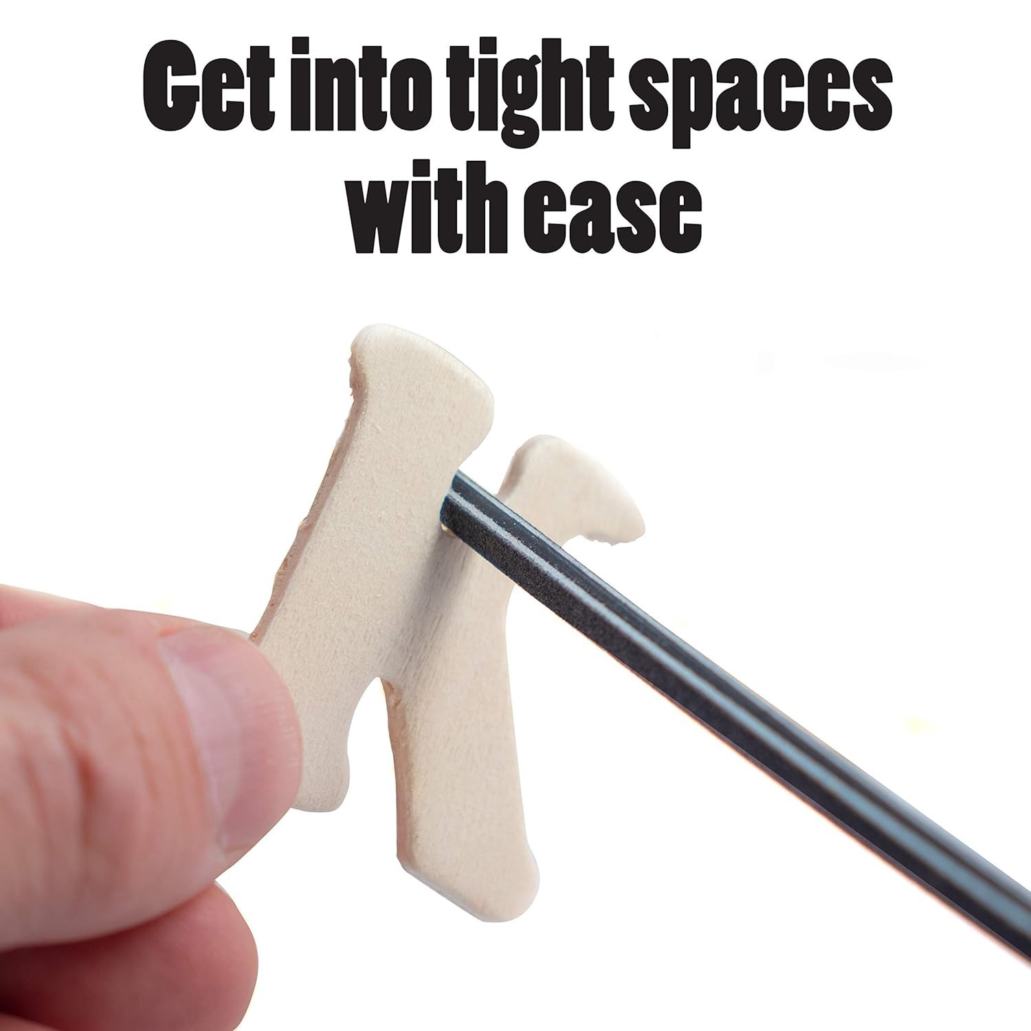 300 Piece Sanding Twigs Kit Ideal for Woodworking, Sanding Sticks
