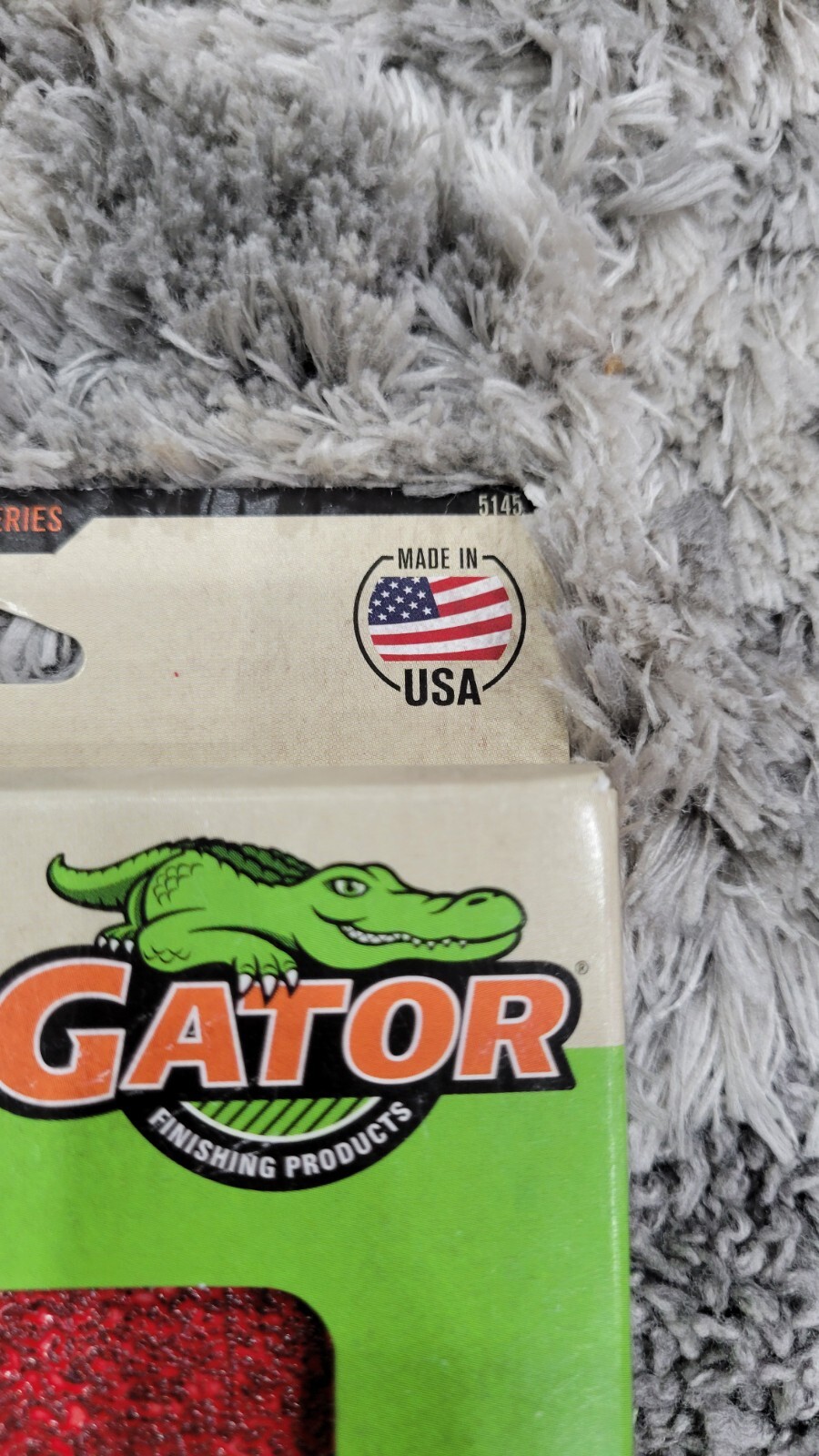 50 Grit Coarse Gator brand Sandpaper 1/4 Sheets 4.5″ x 5.5″ 20 SHEETS (LOT OF 2