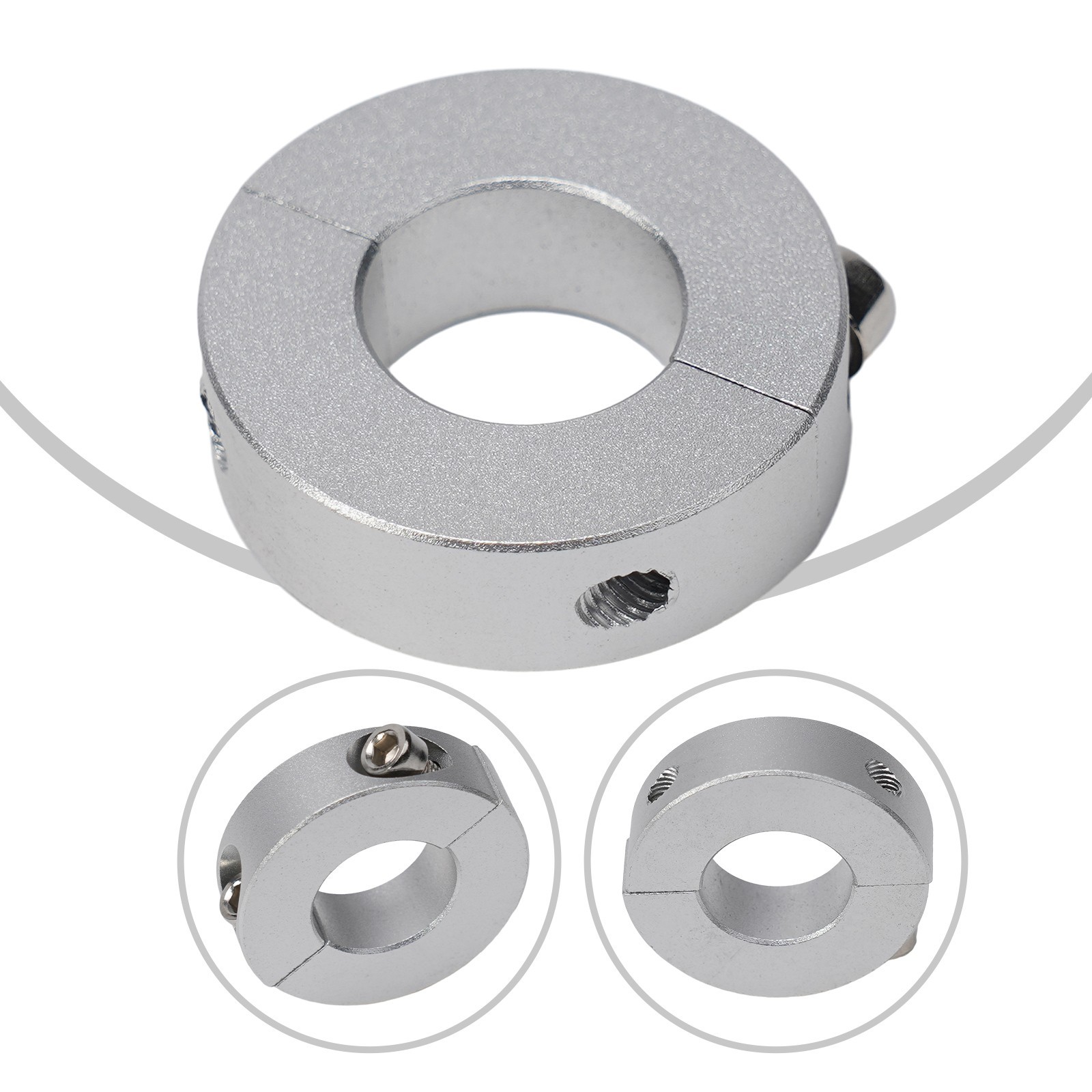 Fixed Rings Clamp Collar Double Split 13mm/15mm/16mm/20mm/25mm/30mm New