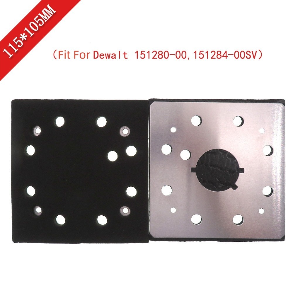 1PC Sander Pad & Backing Plate 1/4″ Square for Dewalt 151284-00SV DW411 BD5000