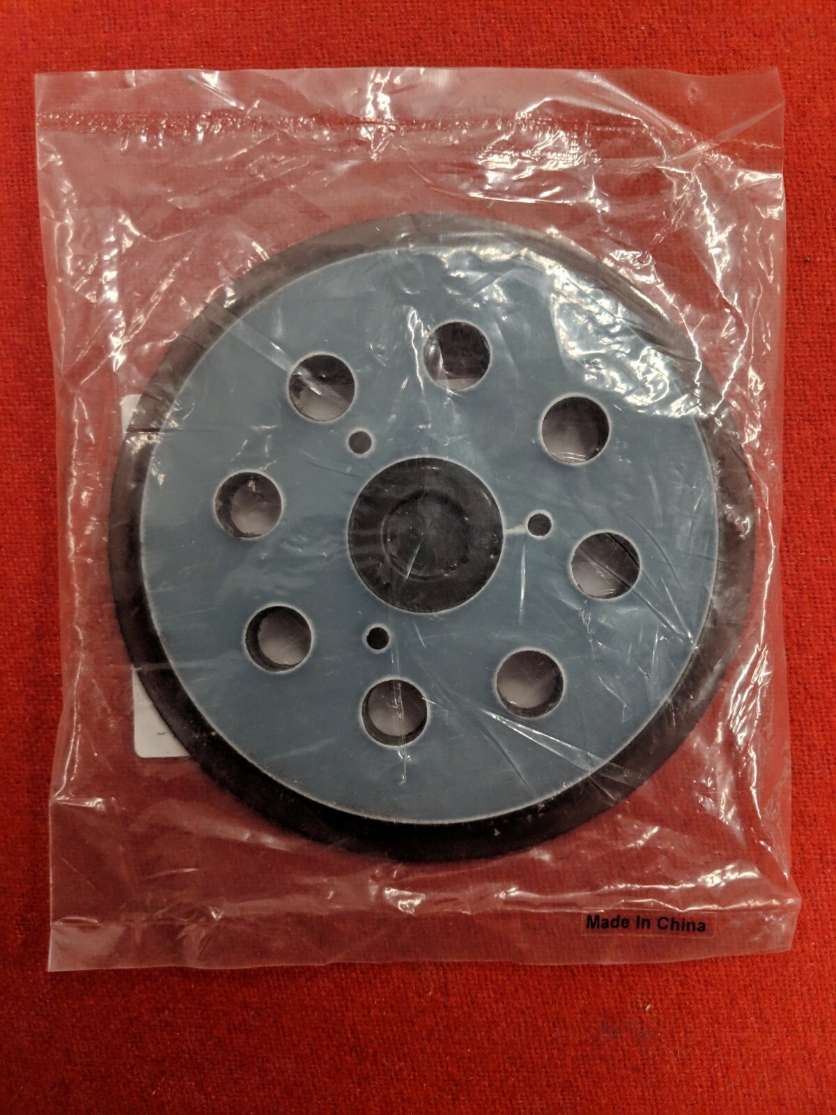 5″ 3 Bolt Velour backed sanding pad for DW/PC/MK sanders – 27350 – Pack of 3