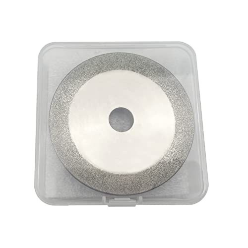 3 inch Diamond Grinding Wheel 150 Grit, 1/2″ Arbor, 10mm Wide | for Grinding