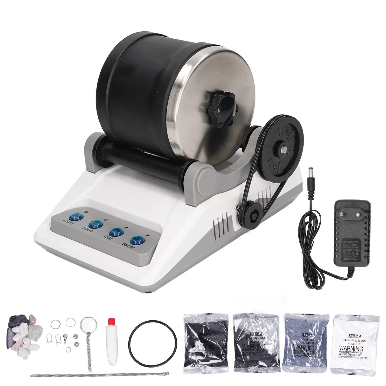 Polishing Gift Kit Electric with Rough Polishing Grits