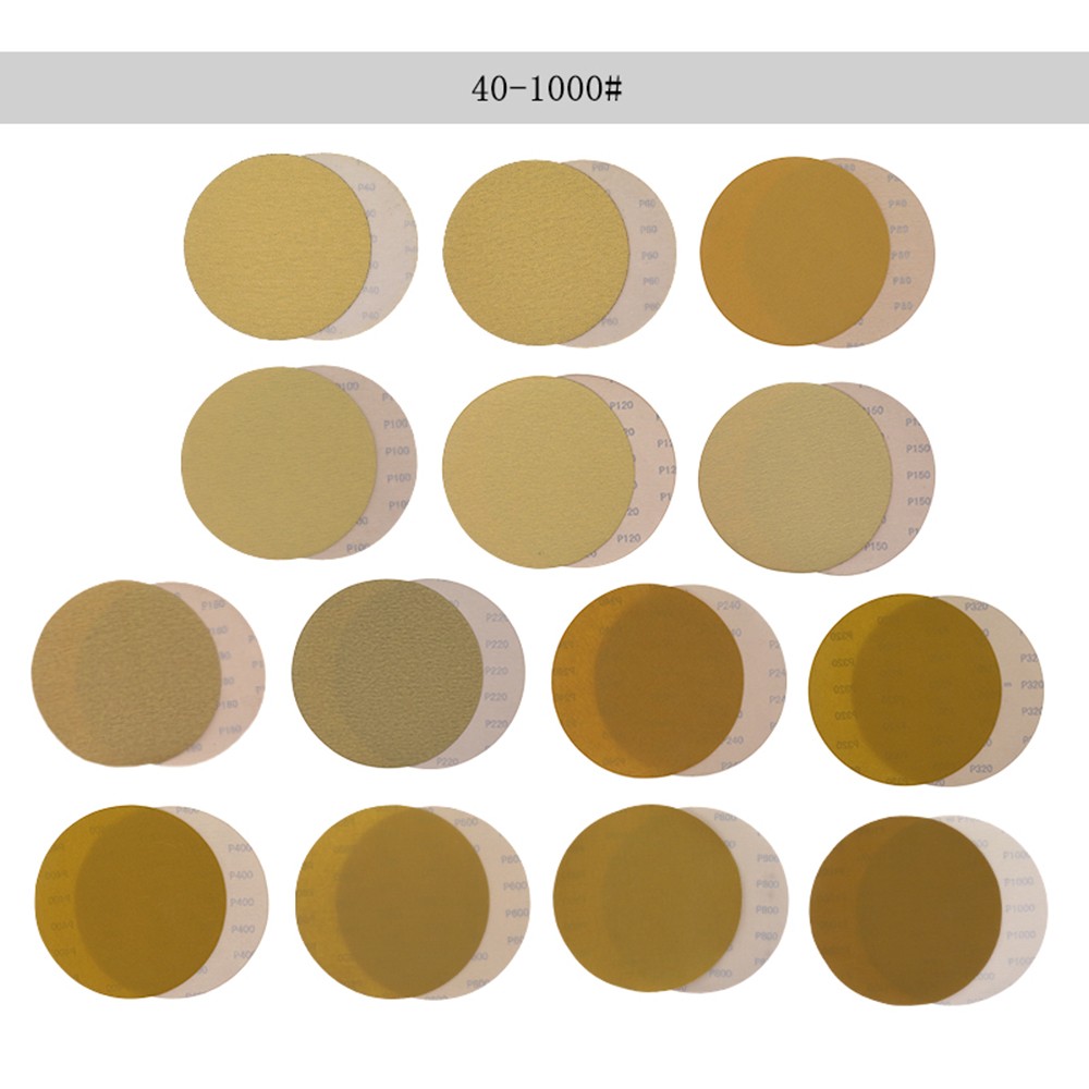 225mm Dry Sanding Discs Sanding Paper Adhesive Back Flocking Paper Pads 40-1000#