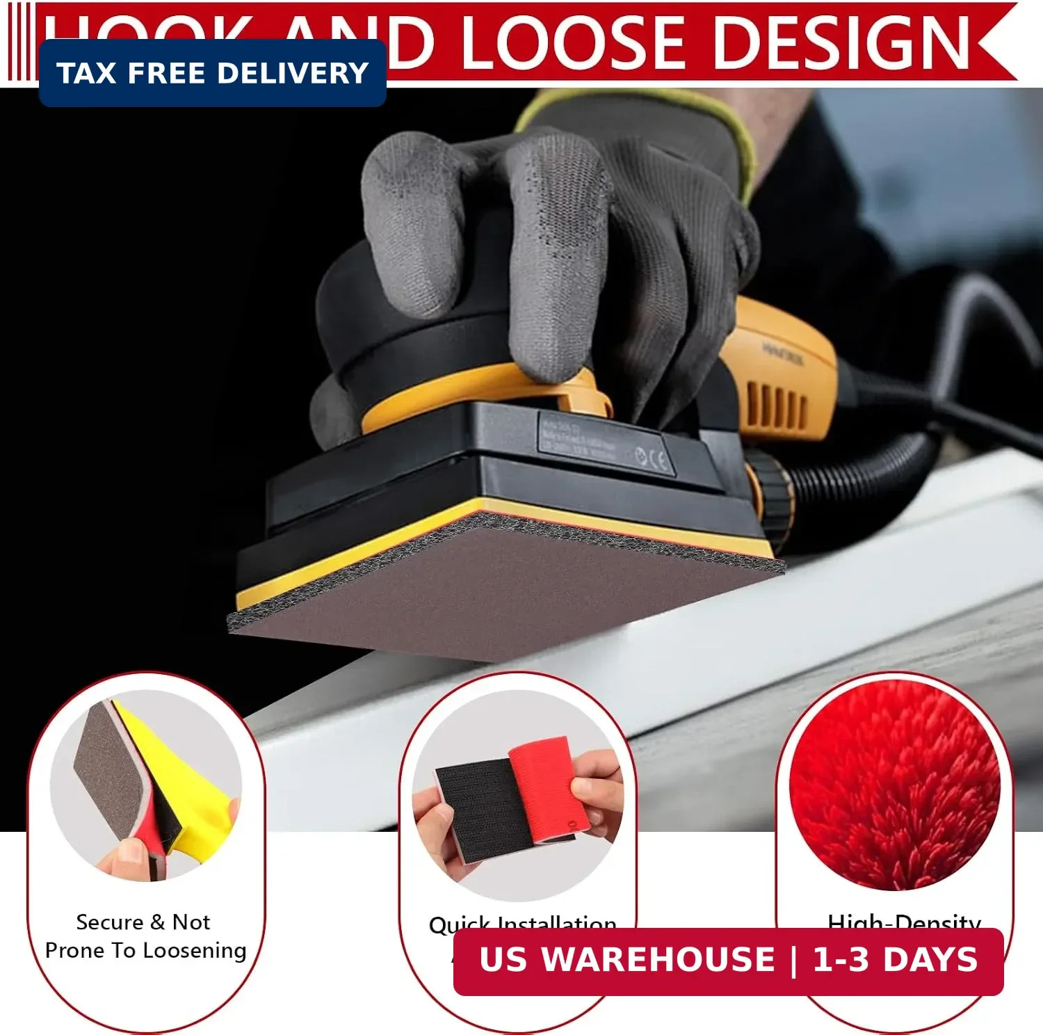 24PCS 3 x 4 Inch Sanding Sponge Set, 120-3000 Grit Soft Foam Hand Sander Block,