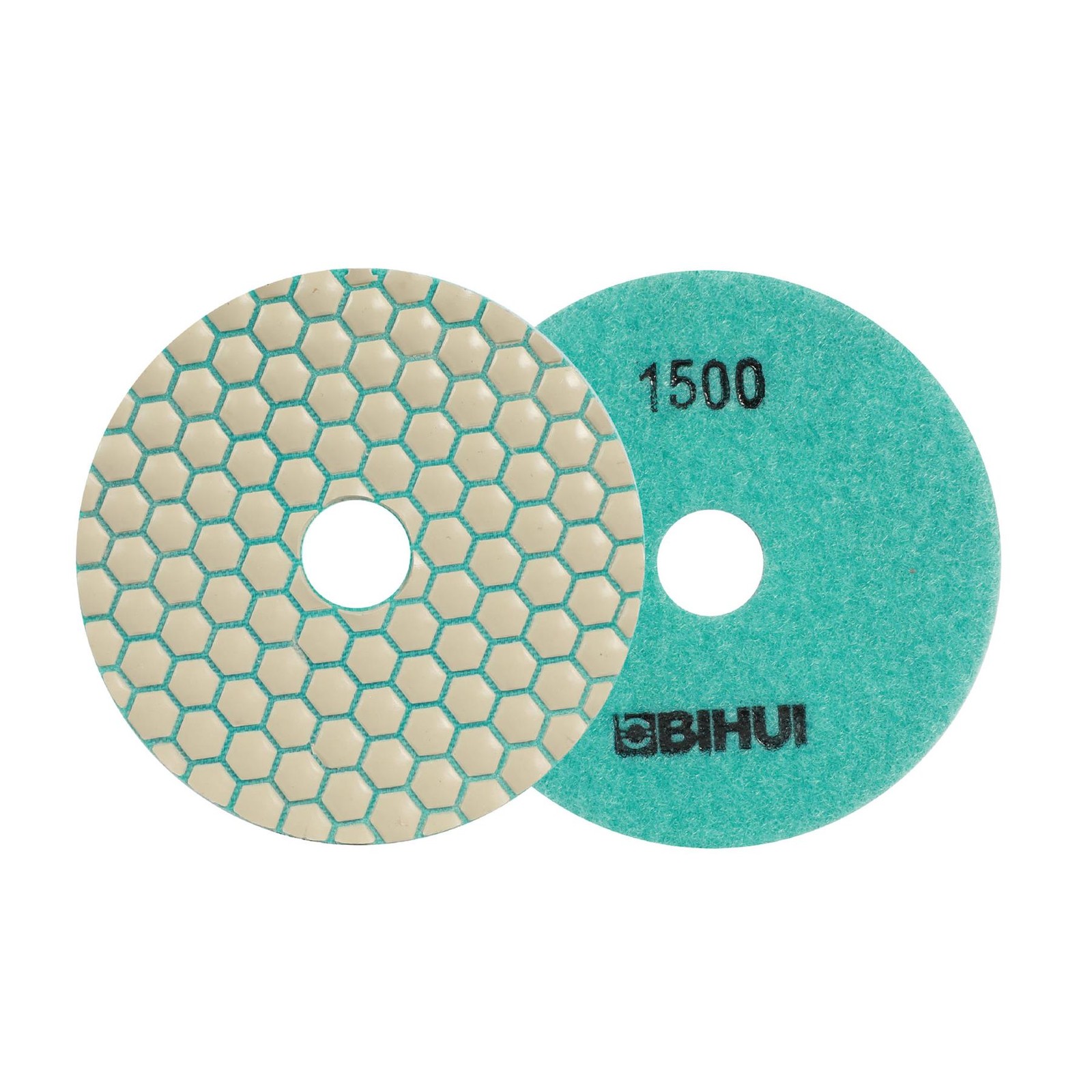 BIHUI 4″ Diamond Polishing Pad, 1500 Grit – DPP415