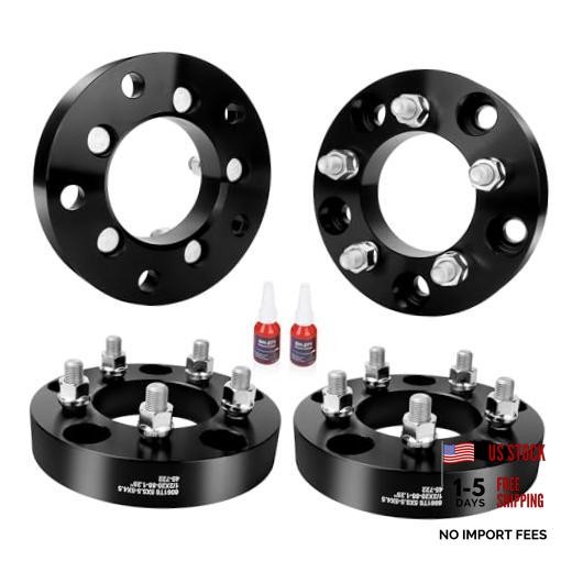 5×5.5 to 5×4.5 Wheel Adapters, 1.25 Inch 5×139.7 to 5×5.5 to 5×4.5-1/2-20