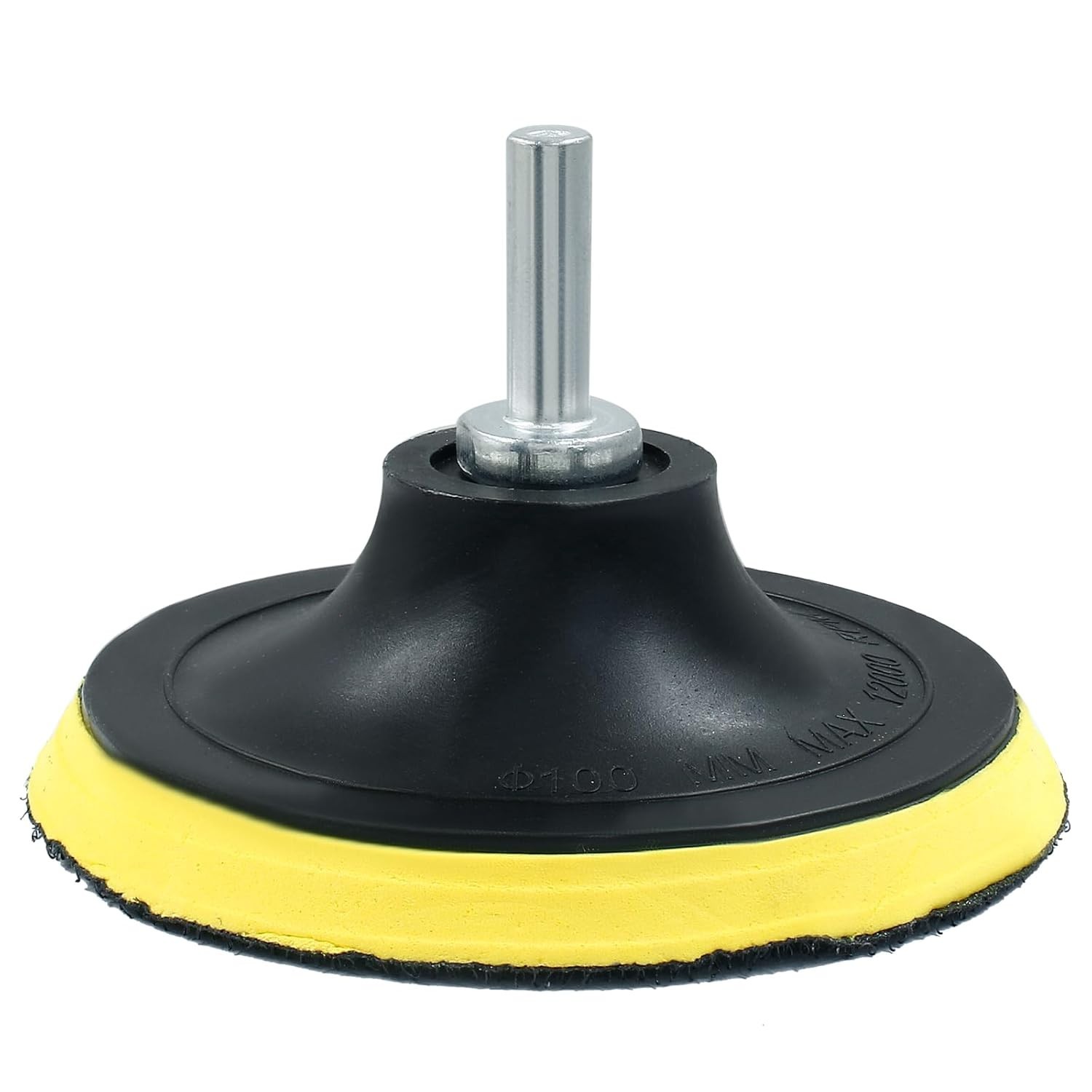 4 Inch Hook & Loop Backing Pad Orbital Sander Polisher Sanding Pad with M10 D…