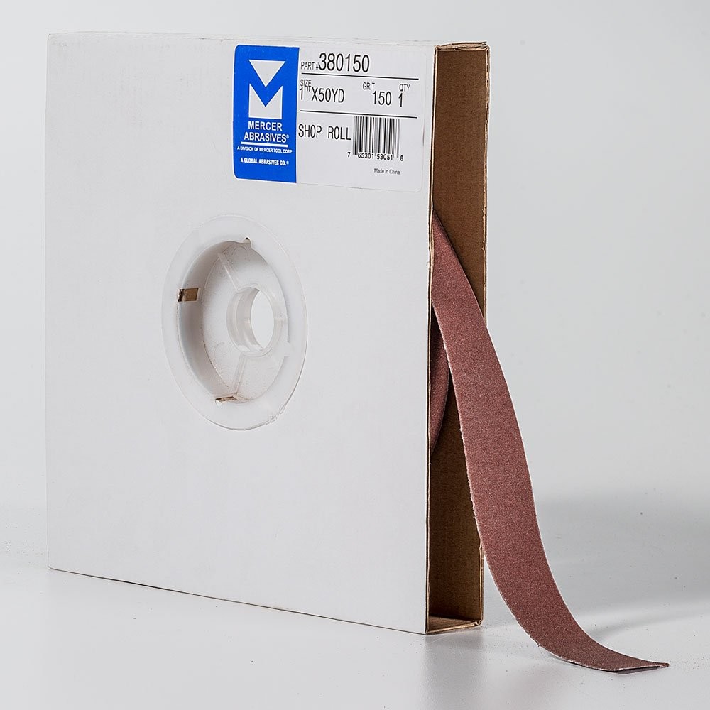 380150-1″ x 50 yards Roll 150 Grit