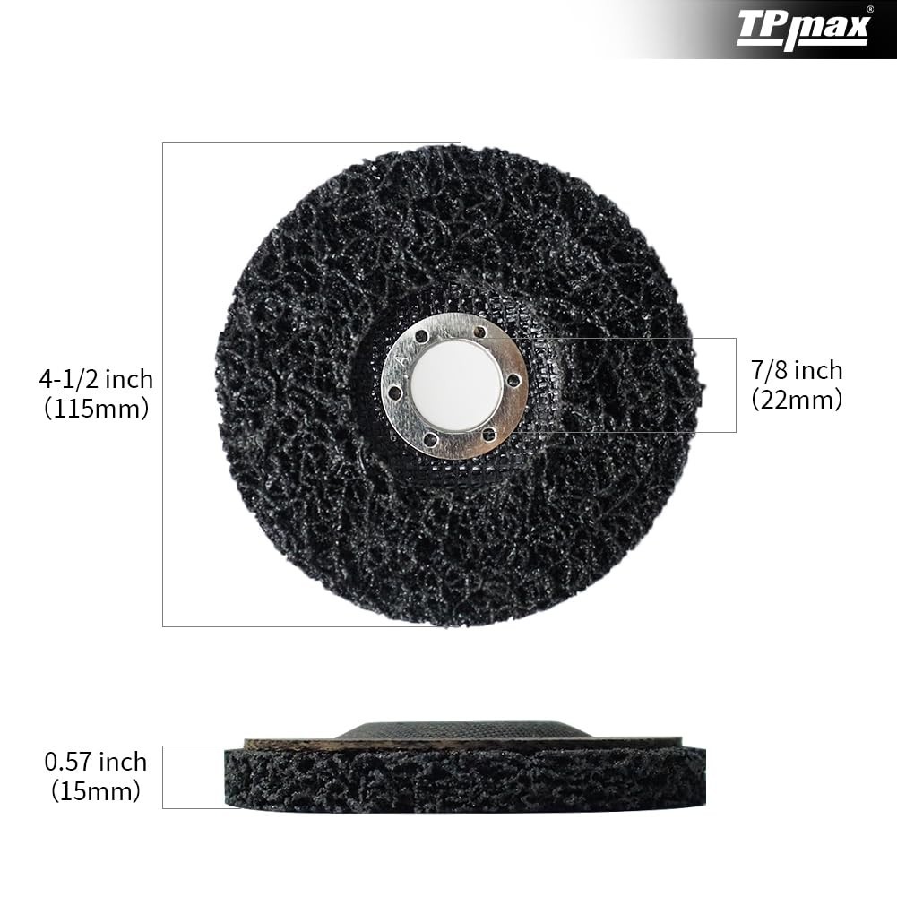 Coarse Grit Grinding Discs 4.5 Inches for Effective Rust and Oxidation Removal
