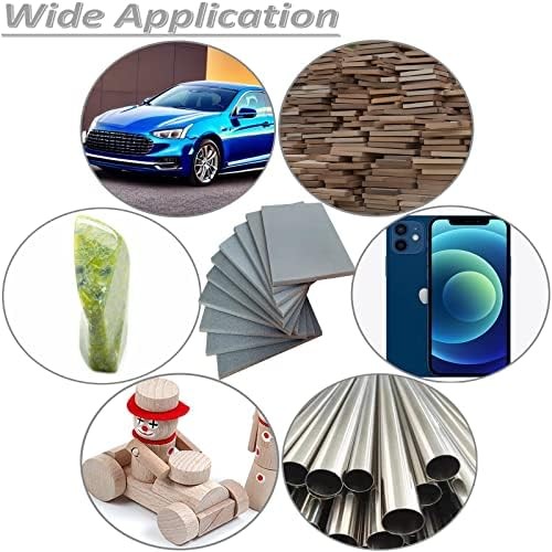 10 PCS 600 Grit 4.5 x 5.5 Inch Sanding Sponge Set, Wet or Dry Hand Sanding Spong
