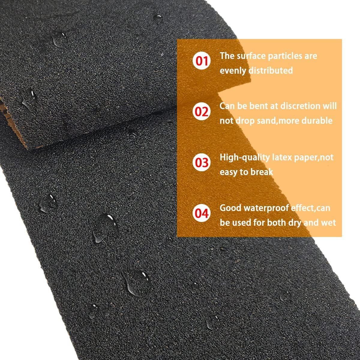 51Pcs Ultra Fine Wet Dry Sandpaper 120to 5000,7000,8000,10000 Assorted Grit | Sa