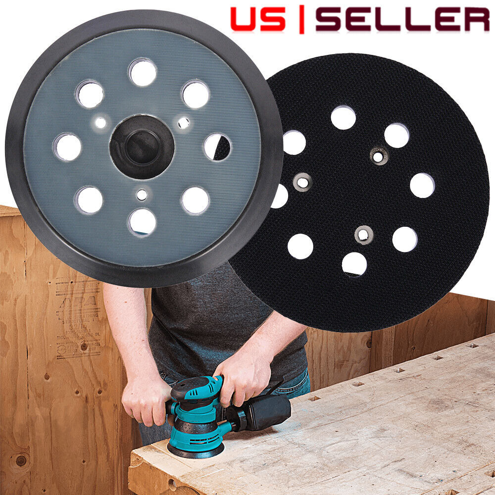 5″ For DeWalt 151281-08 DW4388 DW421 D26451 Random Orbit Sander Pad Hook + Loop