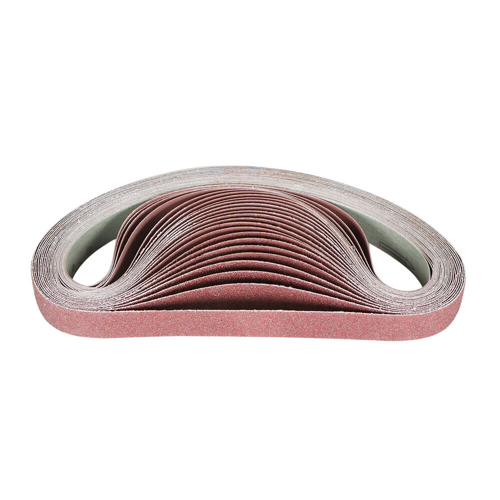 24PCS 1×30 in Sanding Belts 60 80 120 150 240 400 Grit Belt Sander Sandpaper NEW