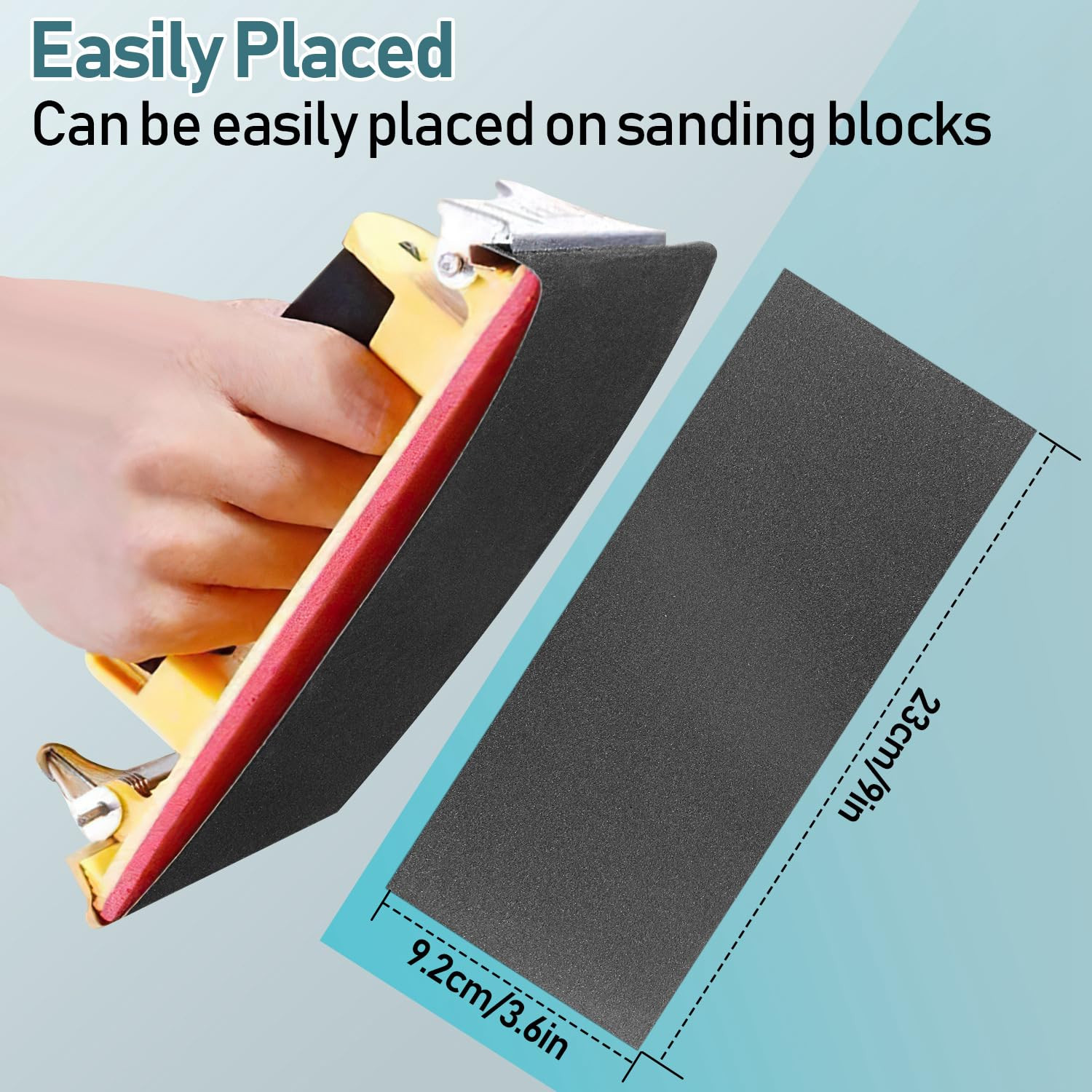 72PCS Wet Dry Sandpaper Assortment 400-3000 Grit for Wood Metal Automotive